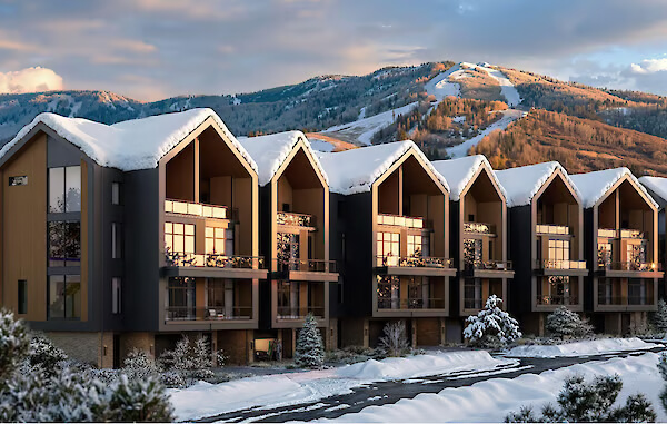 The Emerald rowhomes at 10th and Yampa, downtown Steamboat Springs