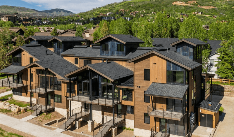 The Vantage at Village Drive townhomes, Steamboat Springs