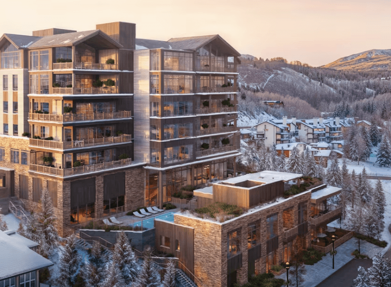 Wildair residences above Ski Time Square, Steamboat Springs