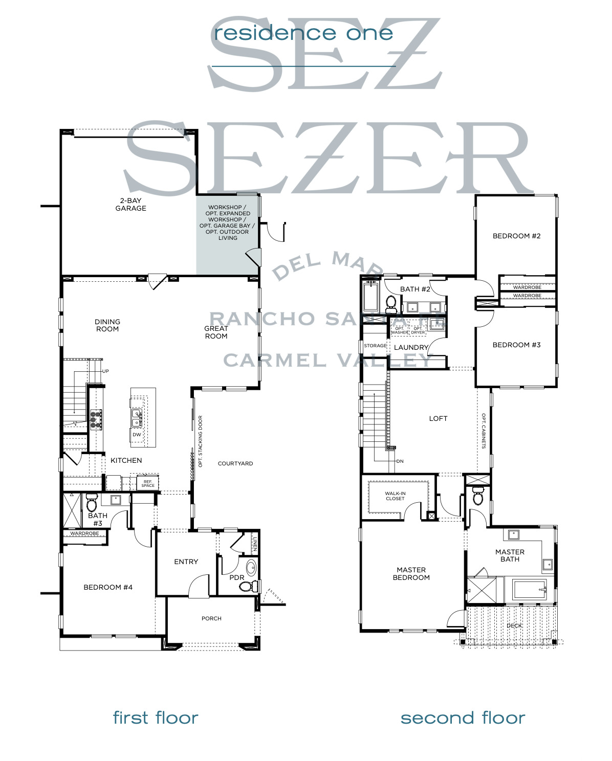Residence 1 floor plan