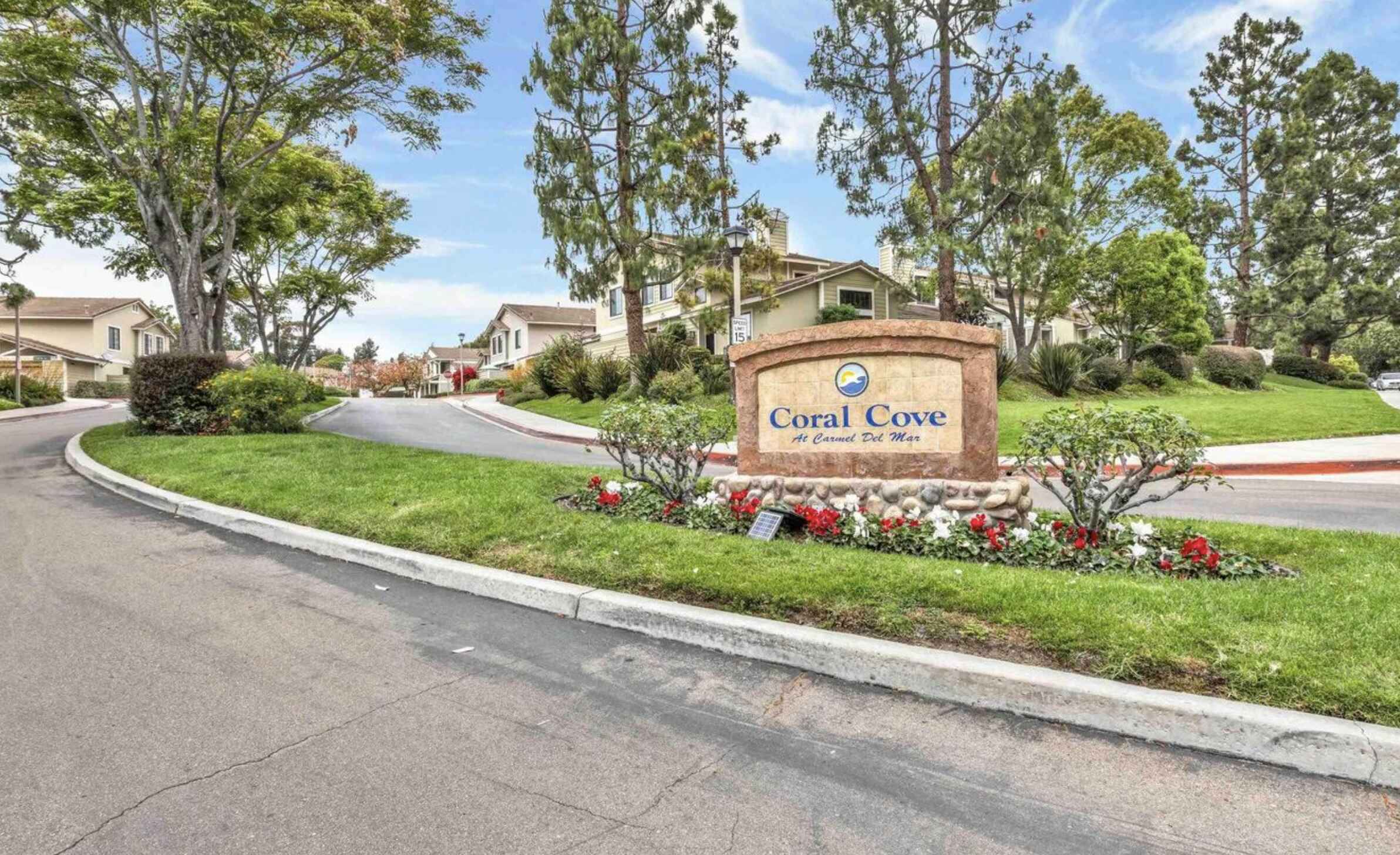 Coral Cove townhomes for sale in Carmel Valley San Diego