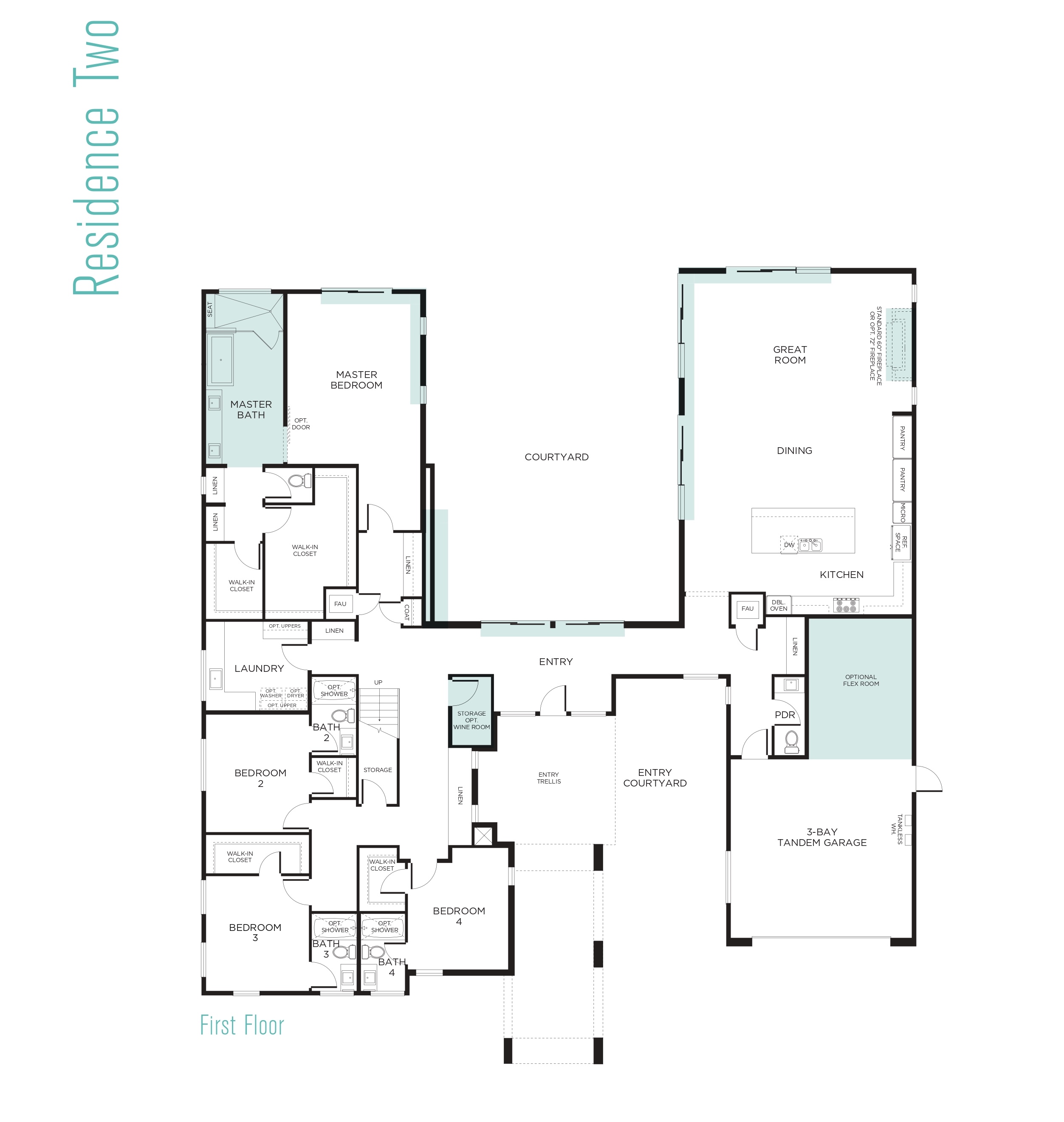 Vista Santa Fe Residence 2 floor plan