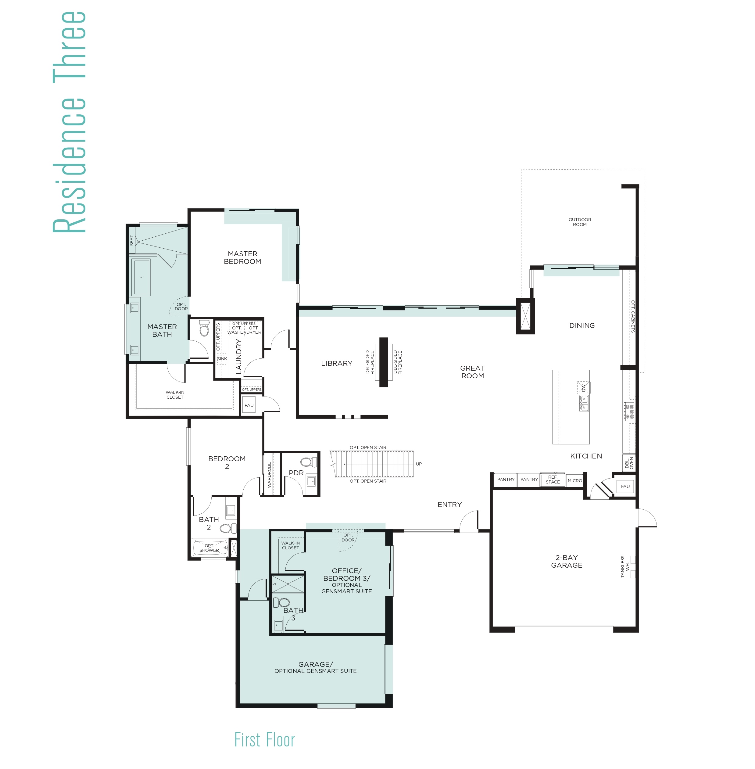 Vista Santa Fe Residence 3 floor plan