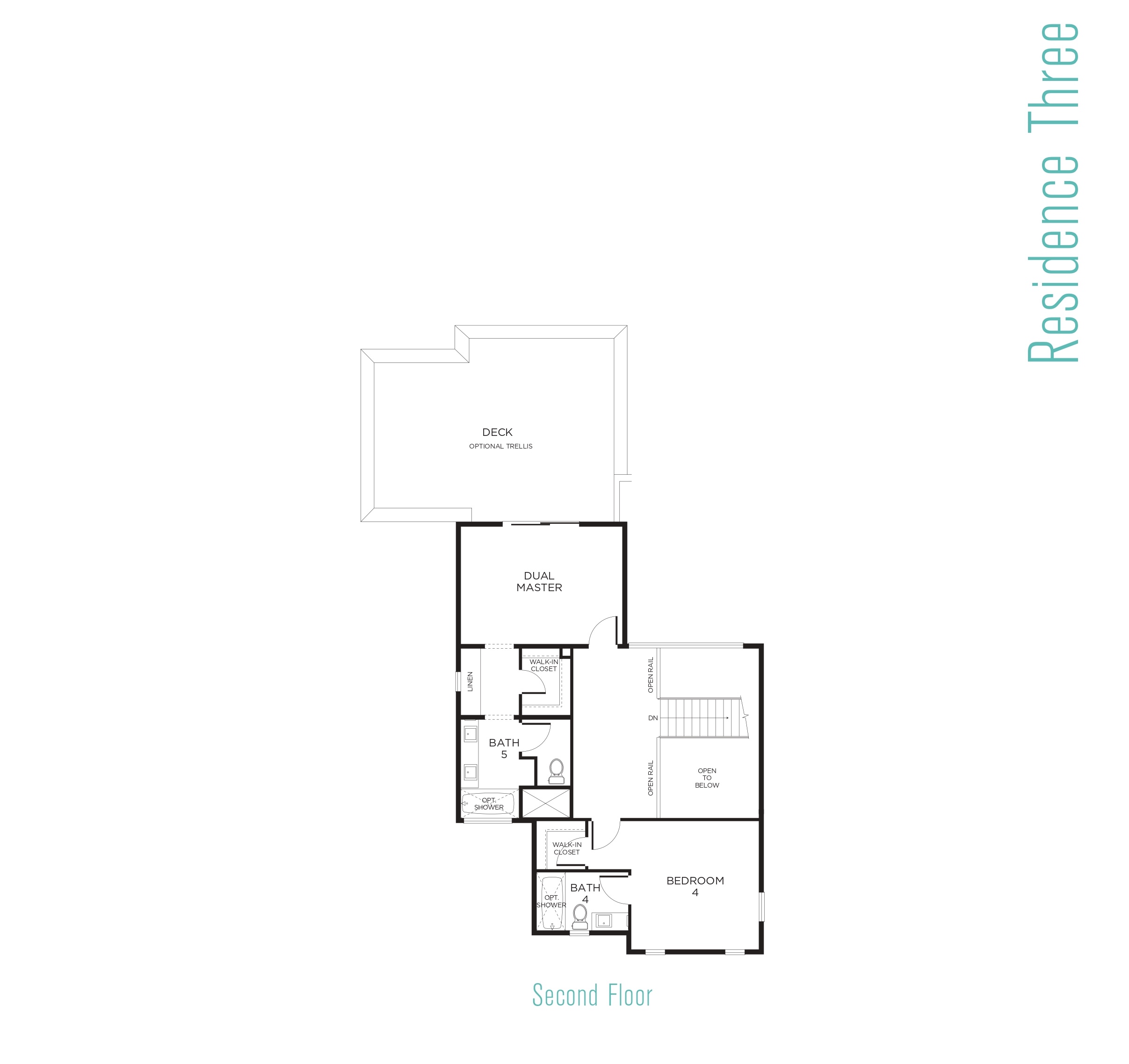 Vista Santa Fe Residence 3 floor plan