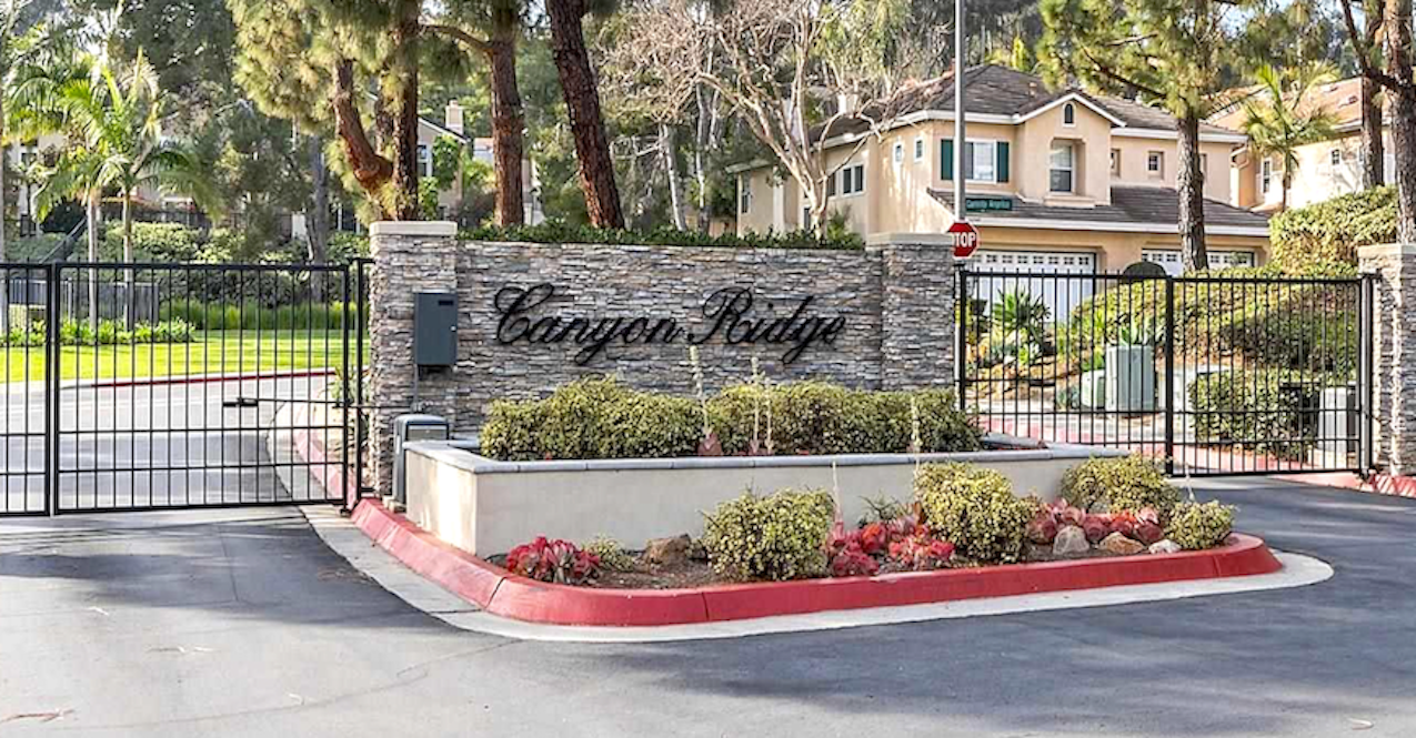 Canyon Ridge townhomes for sale in Carmel Valley San Diego 92130