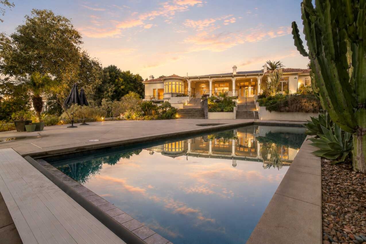 Fairbanks Ranch luxury estate home exterior
