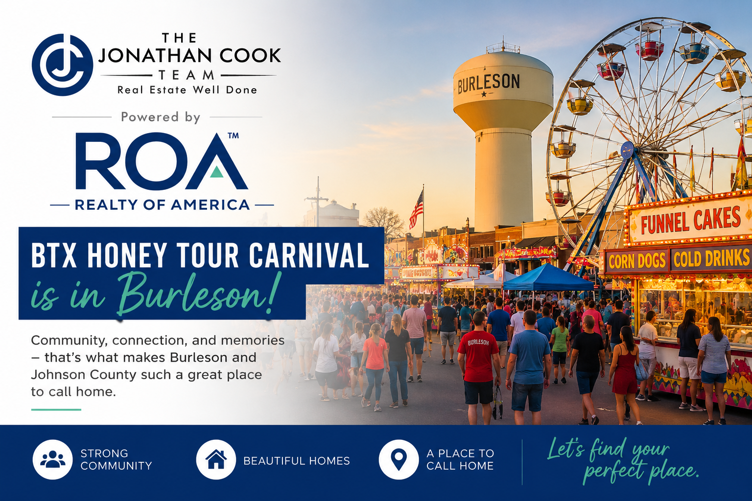 Burleson Texas Honey Tour Carnival