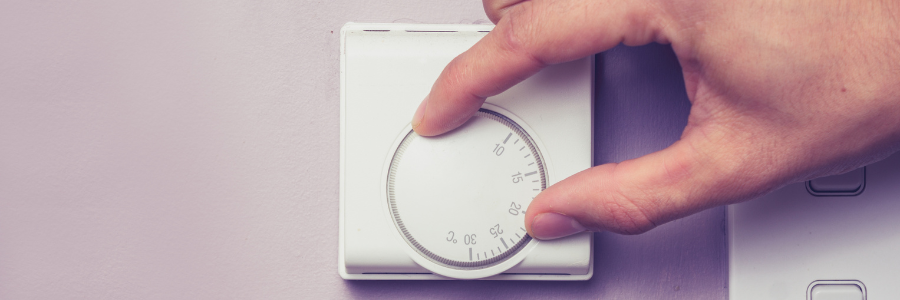turned-off thermostat