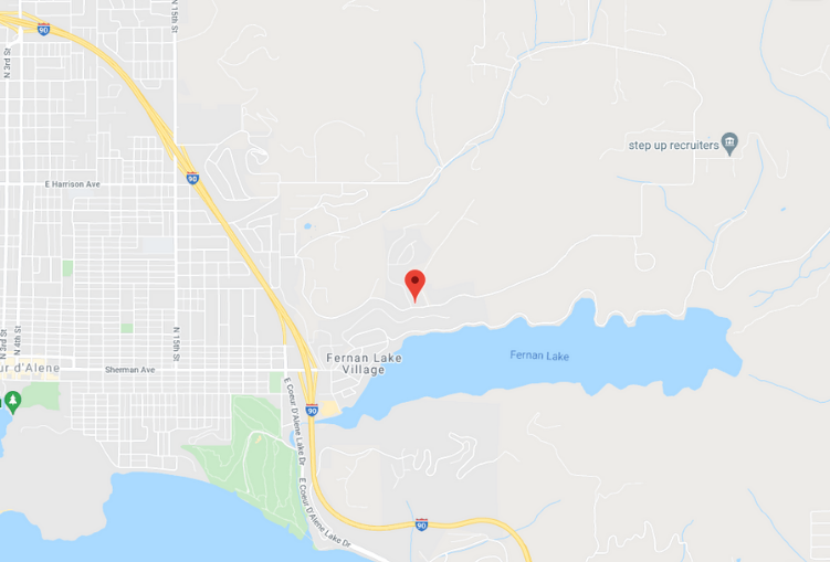 where is Fernan Hill located