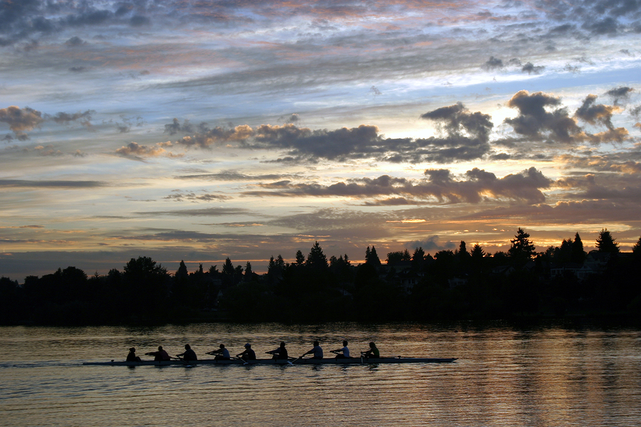 People living in Lake Stevens go to the Spring Regatta.
