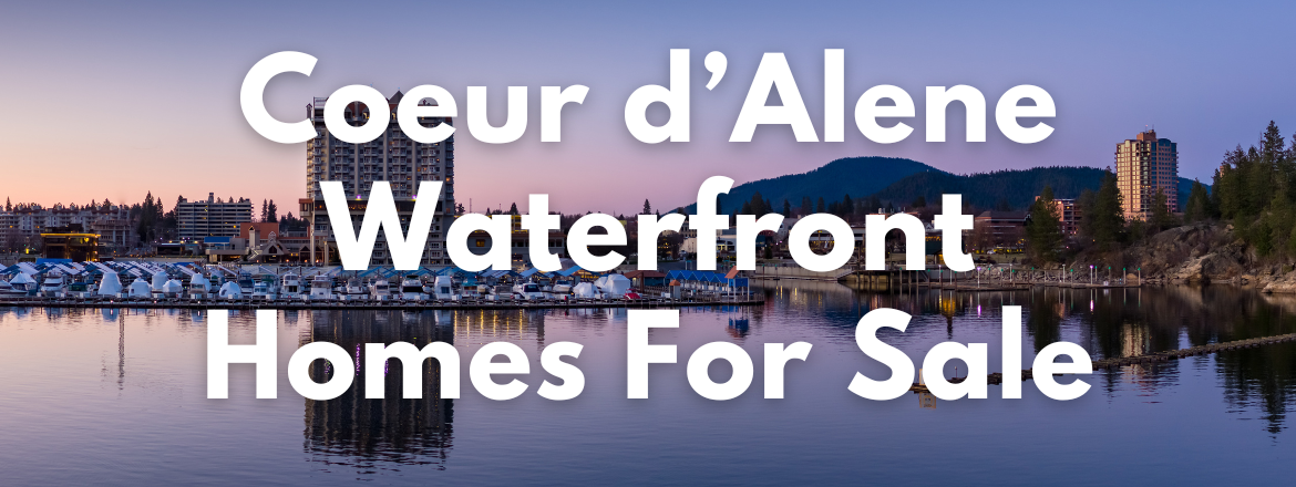 Coeur d'Alene Idaho Waterfront Homes for Sale