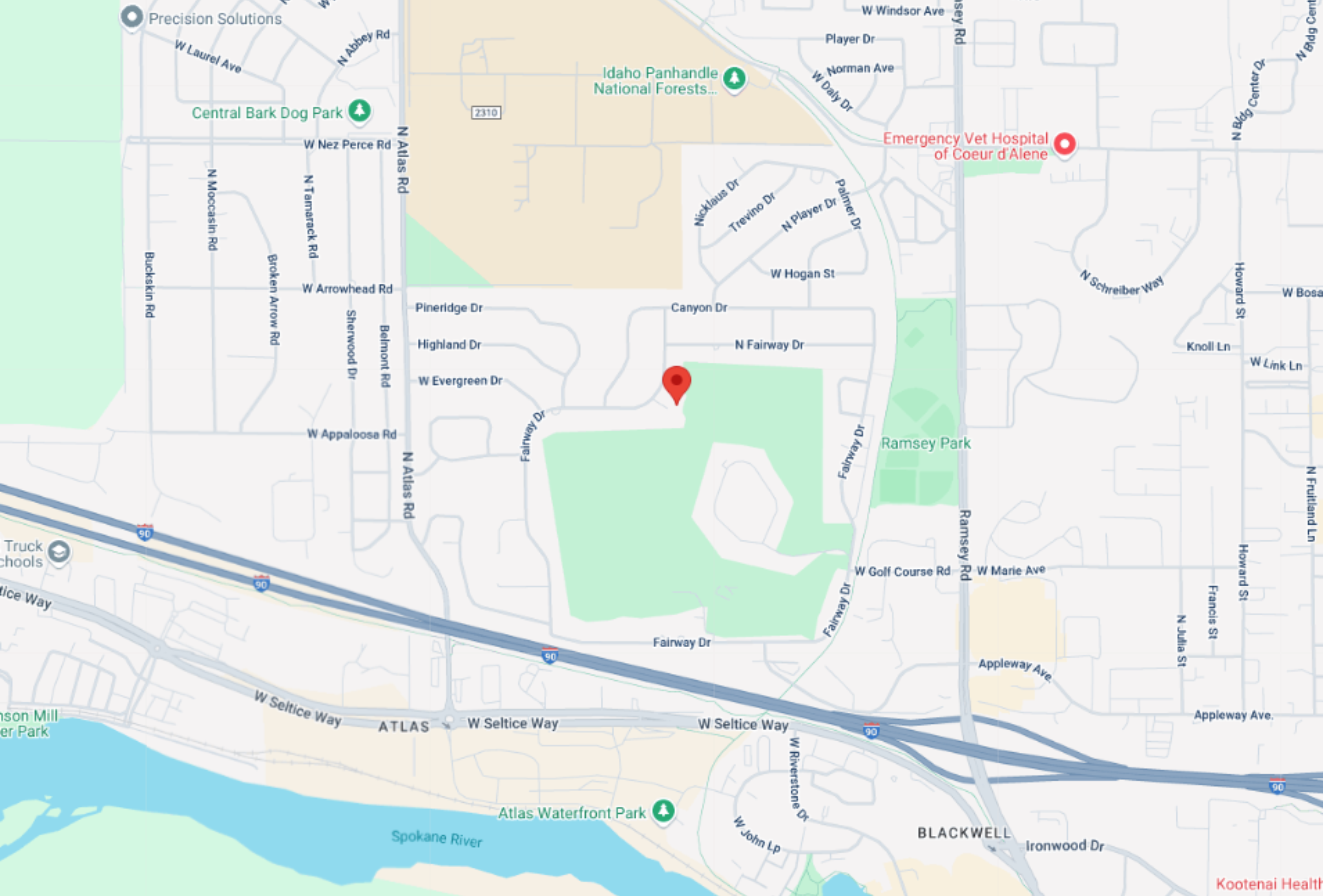 where is Fairway Hills located