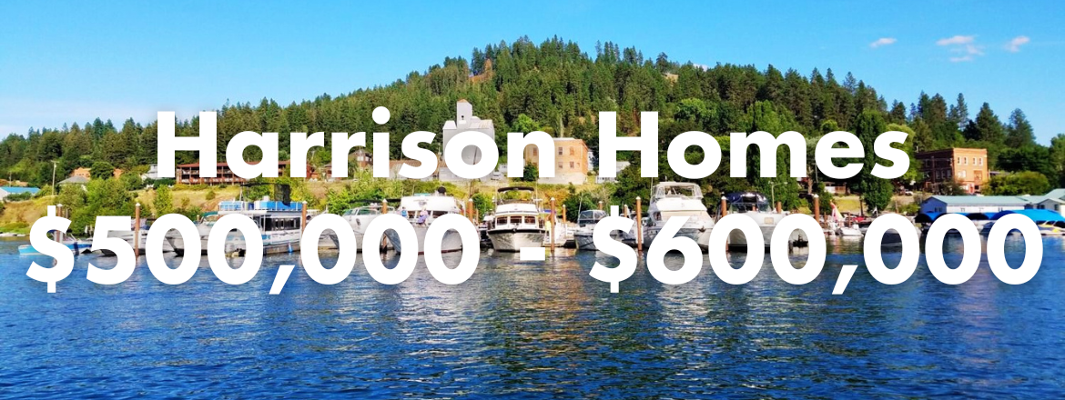 Harrison Idaho Homes for Sale Between $500,000 - $600,000