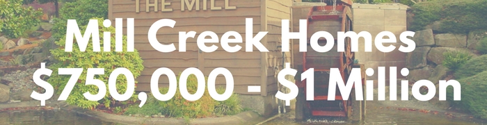 Mill Creek WA Homes for sale $750,000 - $1,000,000. Search PersingerGroup.com to find Mill Creek WA Real Estate.