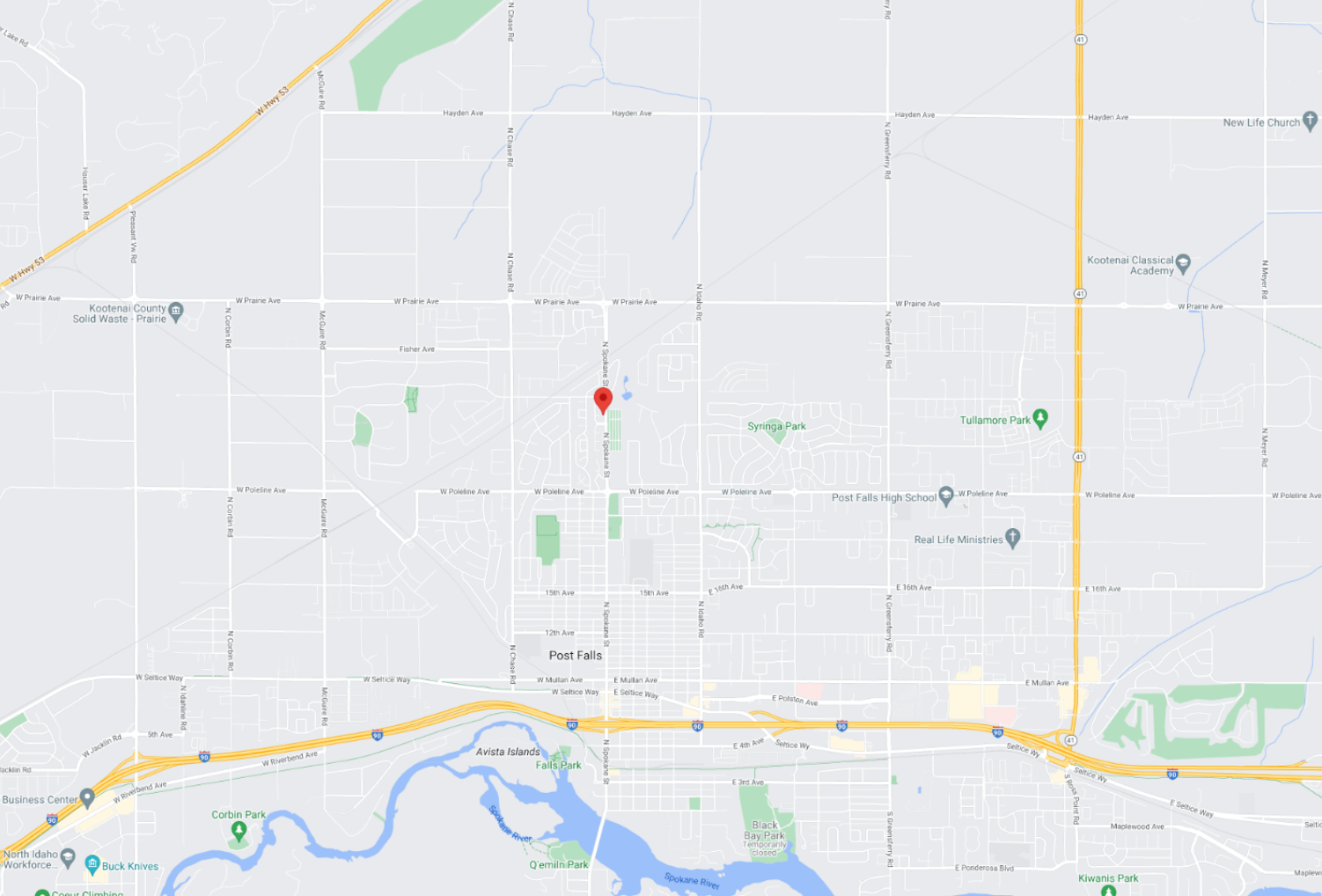 where is Park Rose Estates Community located