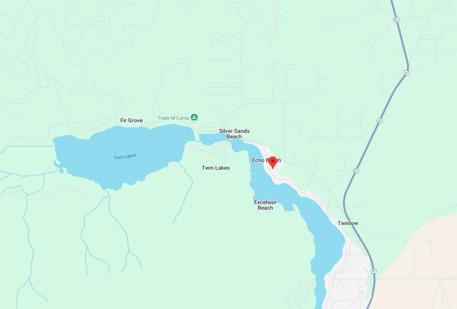 Where is Echo Bay Located