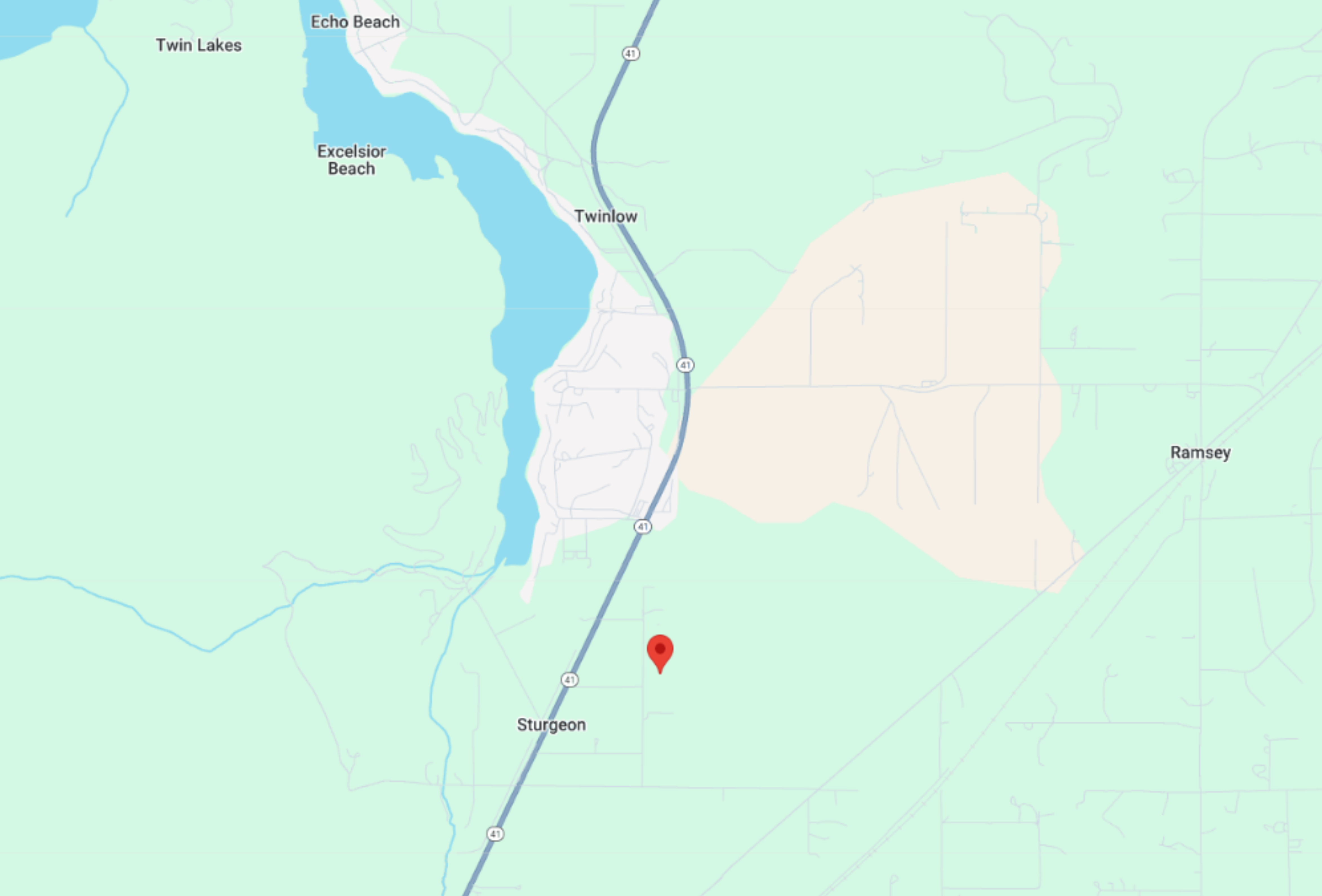 Where is Twin Lakes Estates Located