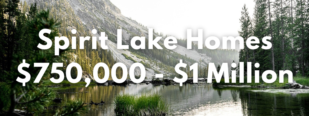 Spirit Lake Idaho Home for Sale between $750,000 - $1 Million