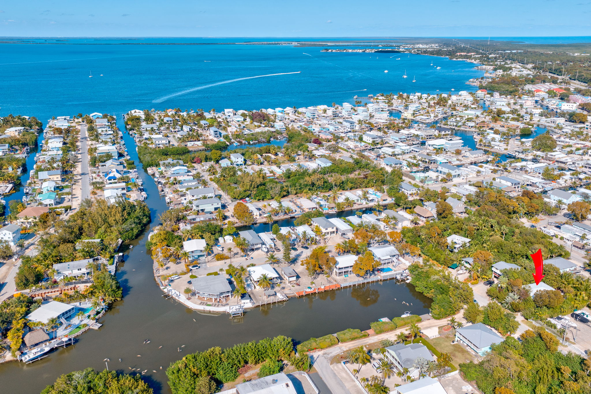 708 N Lake Dr Aerial