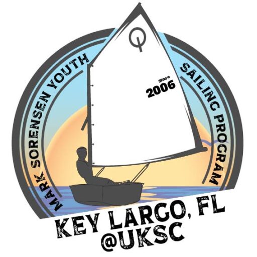 Mark Sorensen Youth Sailing Program logo, Key Largo, Florida at the Upper Keys Sailing Club