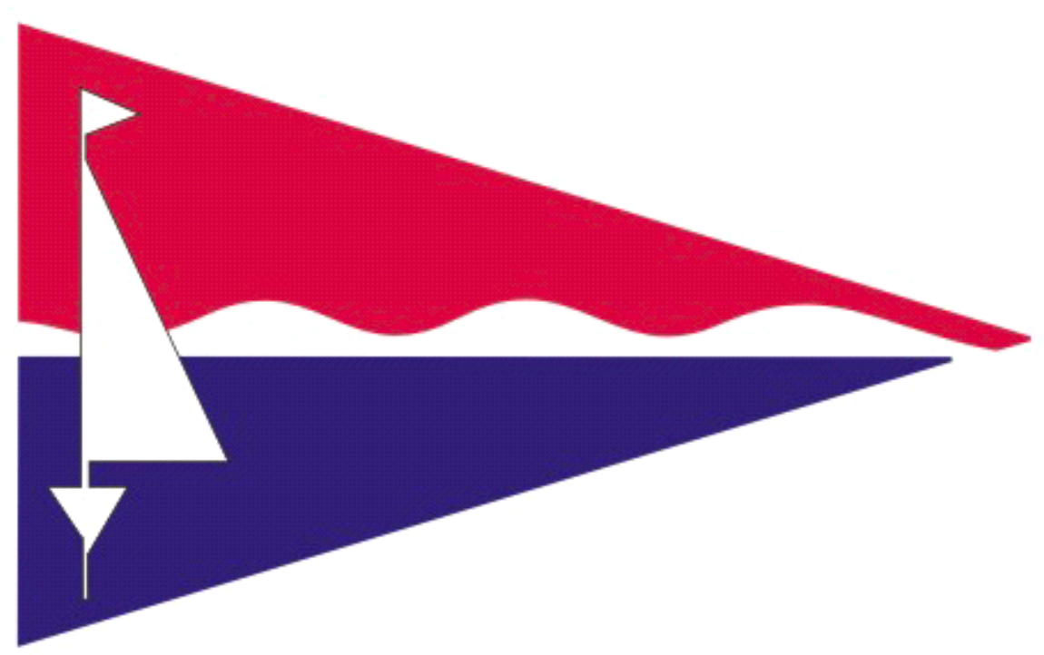 Upper Keys Sailing Club burgee logo, Key Largo, Florida