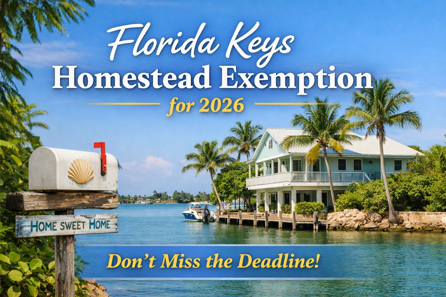 Florida Keys Homestead Exemption For 2026 Deadlines And Rules Monroe Florida Keys Homestead Exemption 2026 