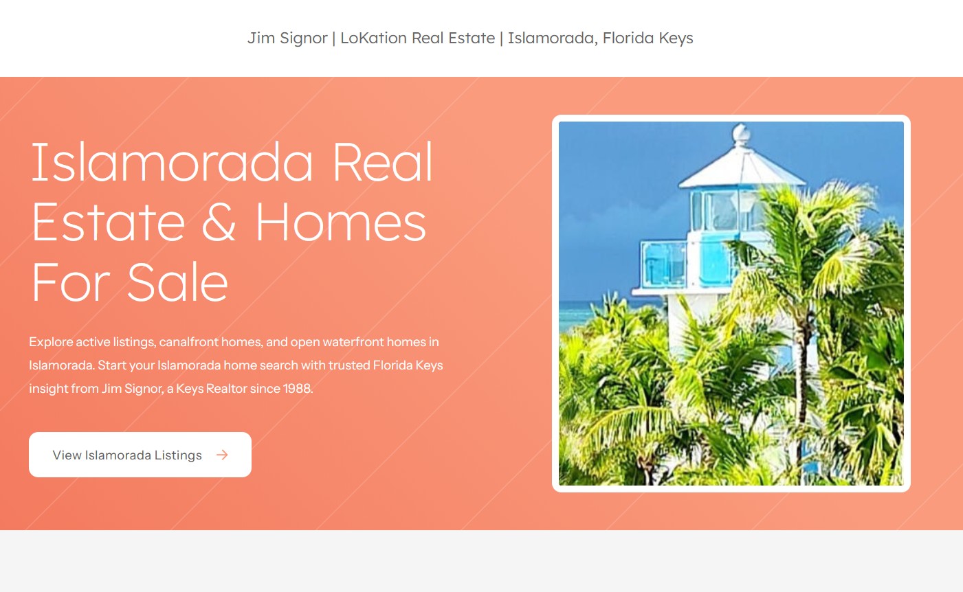 real estate islamorada