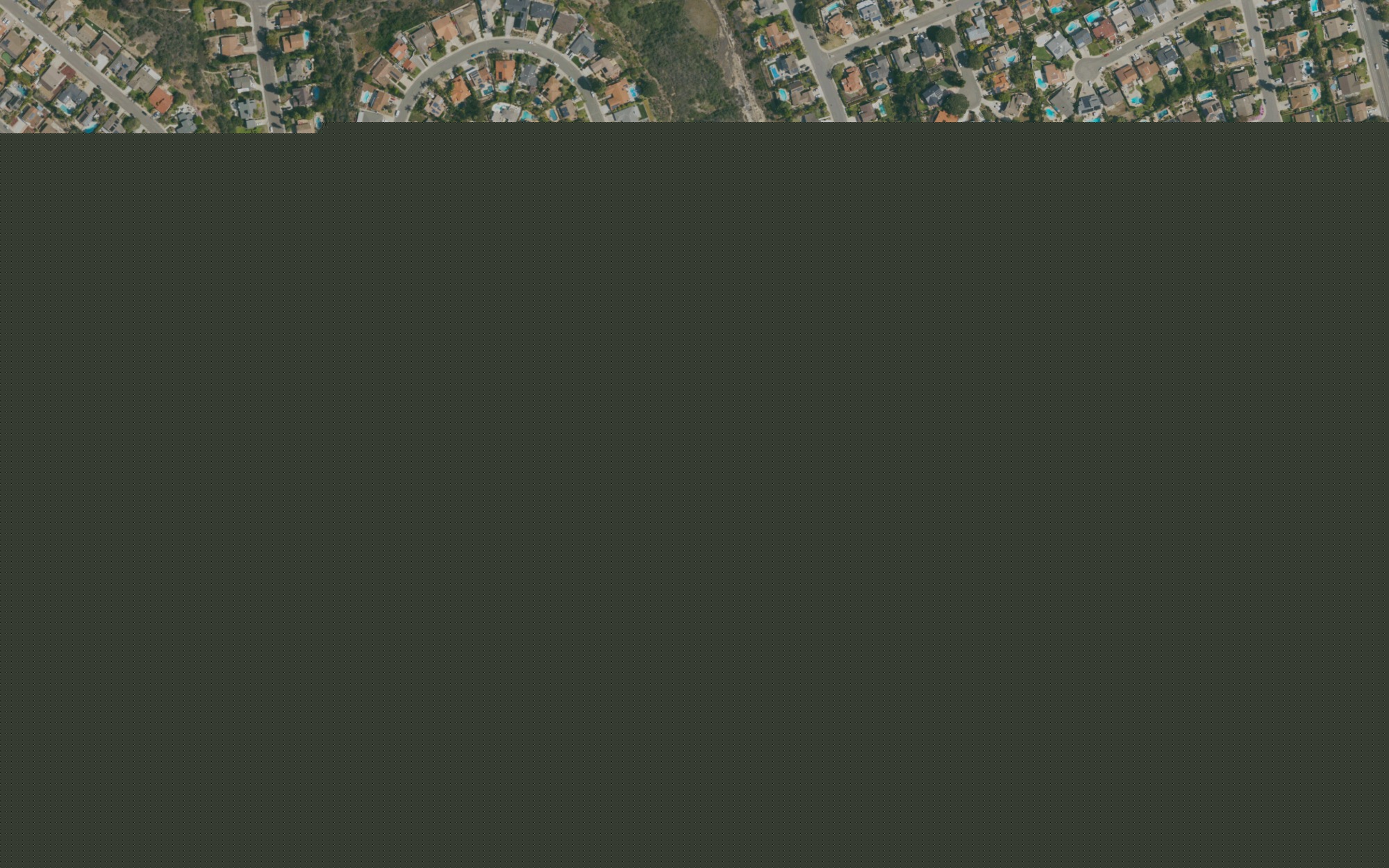 Actual aerial photograph of the La Costa area; historical 2022 imagery selection.