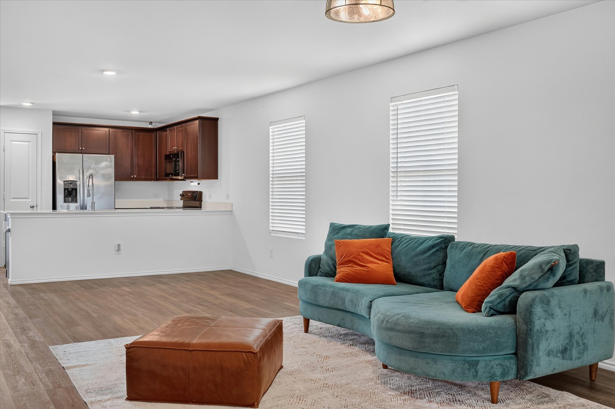 Living Room and Kitchen View