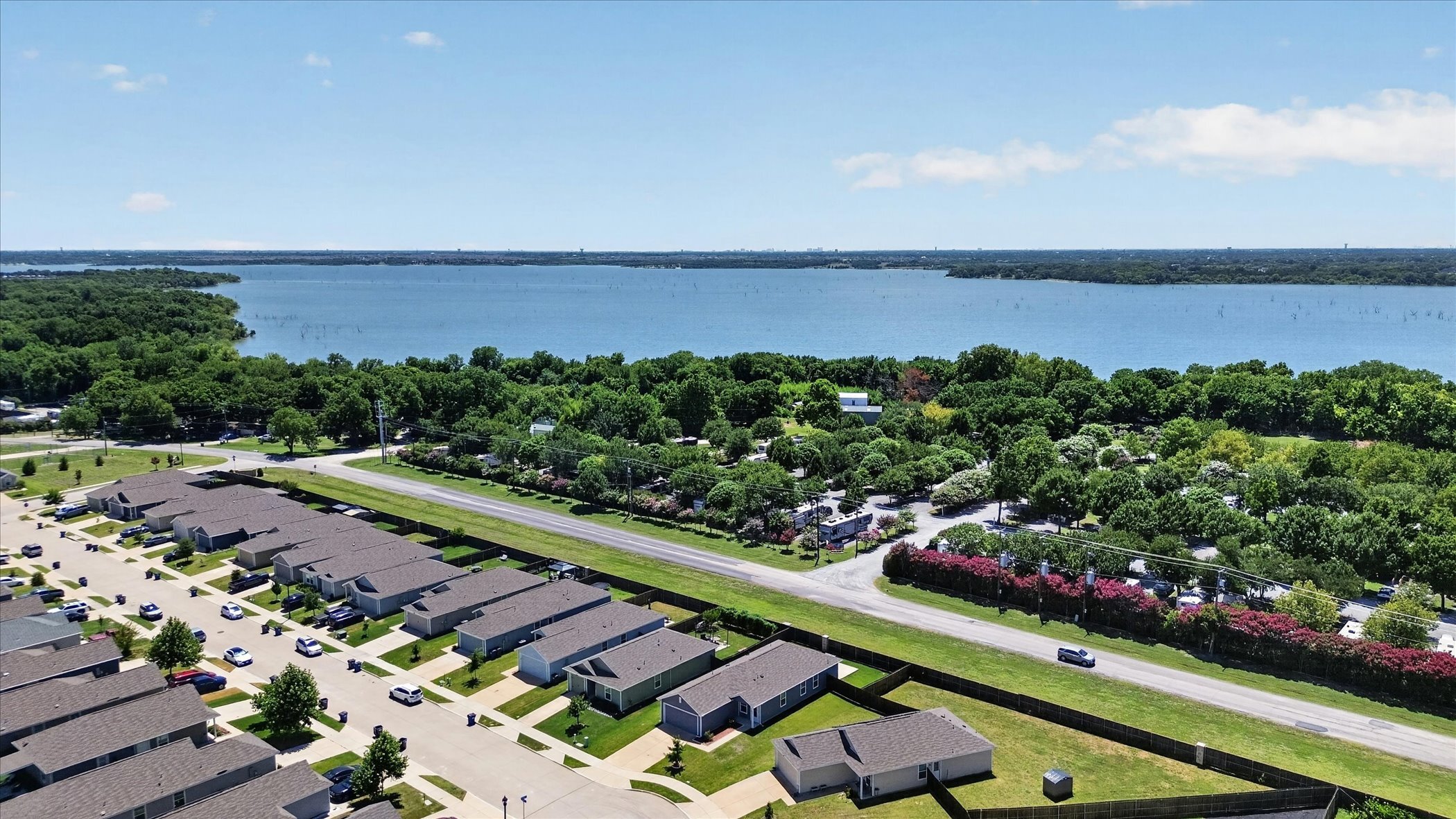 Aerial Neighborhood View