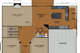 Cypress 1st Floor Floorplan