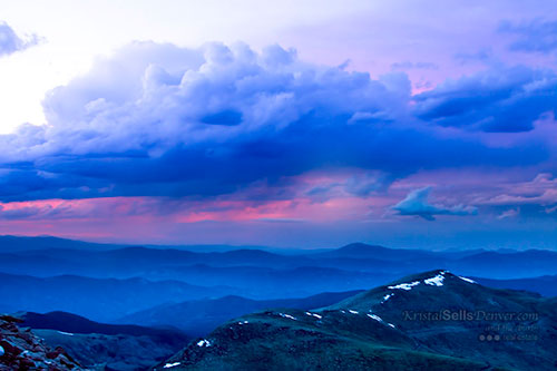 Colorado contains 75 percent of the land area of the U.S. with an altitude over 10,000 feet.