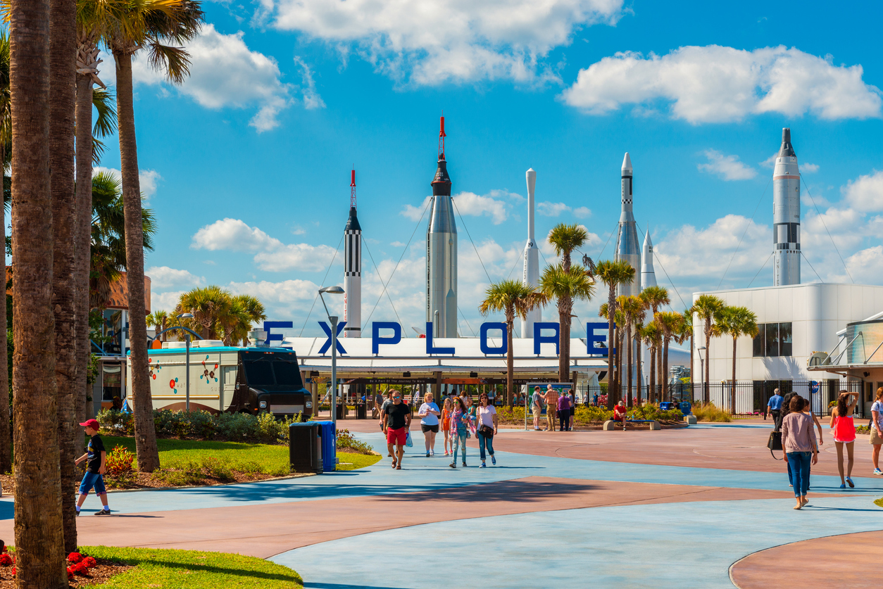 Kennedy Space Center Visitor Complex on Merritt Island, Florida