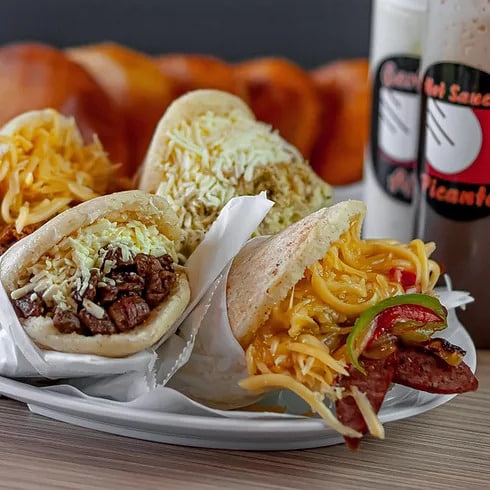 Arepa Burger Venezuelan restaurant at Nona Commons in Lake Nona