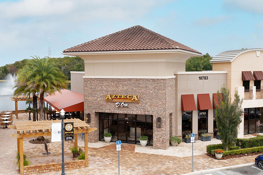Azteca D'Oro Mexican restaurant at Nona Marketplace in Lake Nona