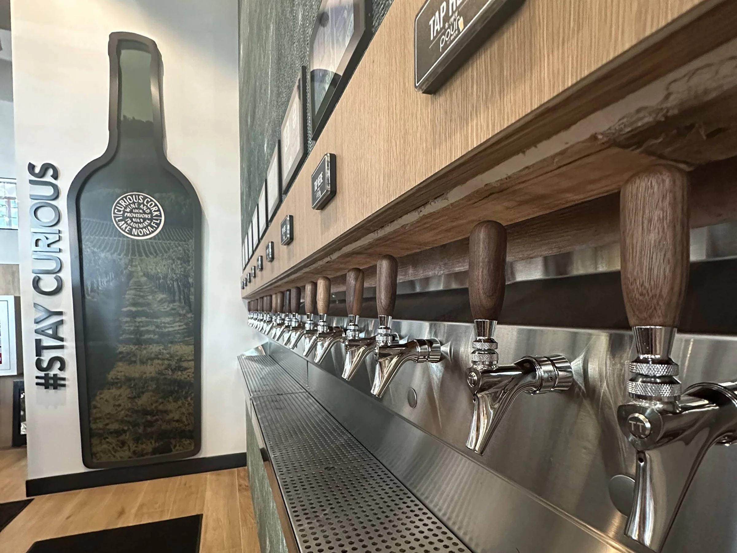 Curious Cork Wine and Provisions wine bar on Narcoossee Road in Lake Nona