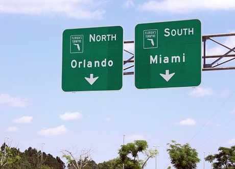 Florida Turnpike and SR 417 interchange at Exit 251, the main Turnpike access point for Lake Nona residents