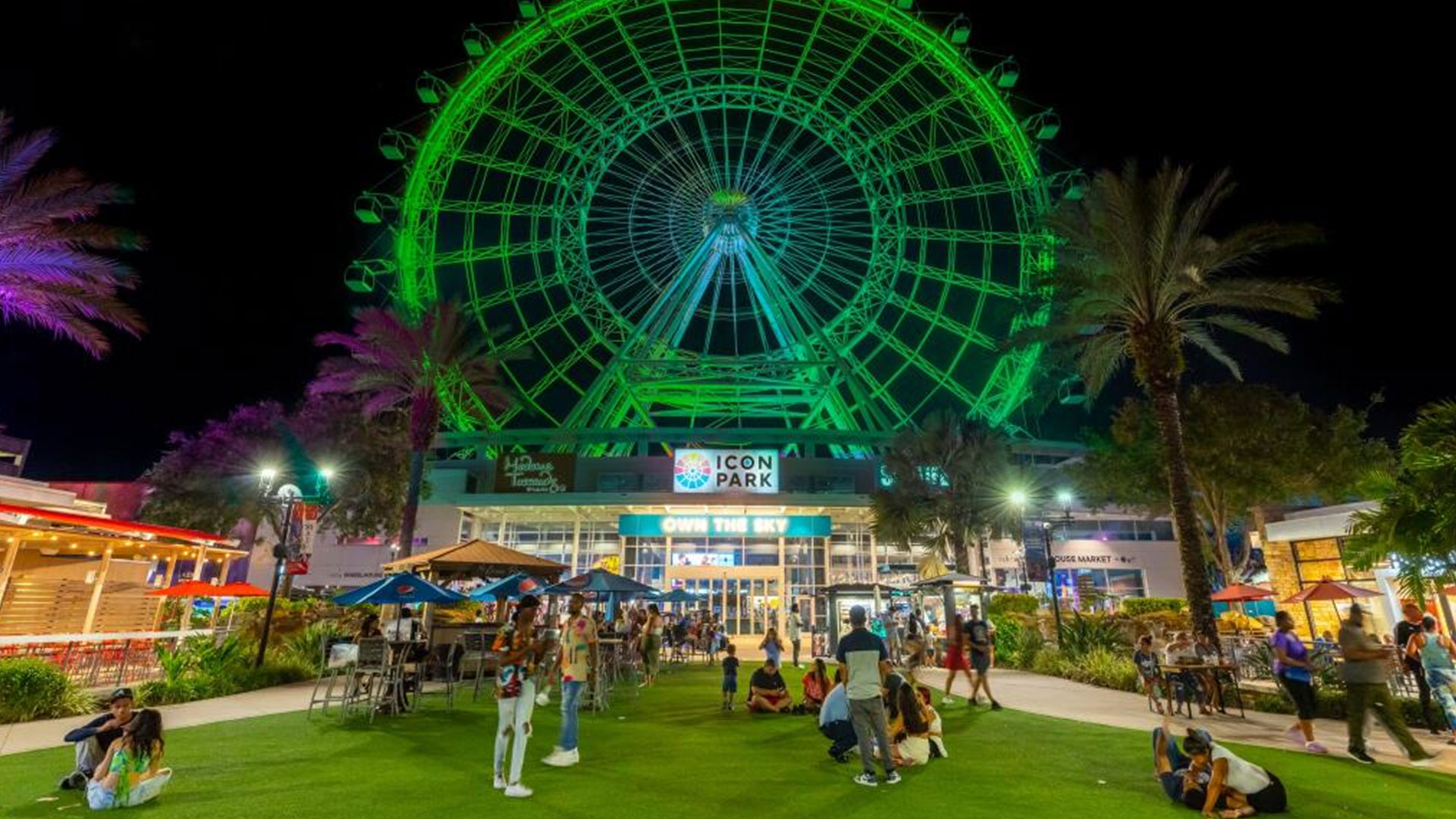ICON Park and The Wheel on International Drive in Orlando