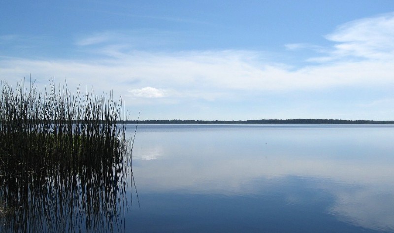 Lake Hart, the larger of the two Moss Park lakes southeast of Lake Nona