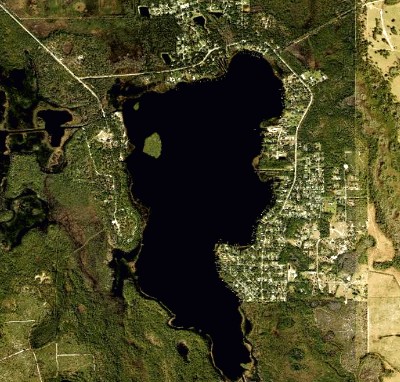 Lake Mary Jane, the lake between Moss Park and Isle of Pines southeast of Lake Nona