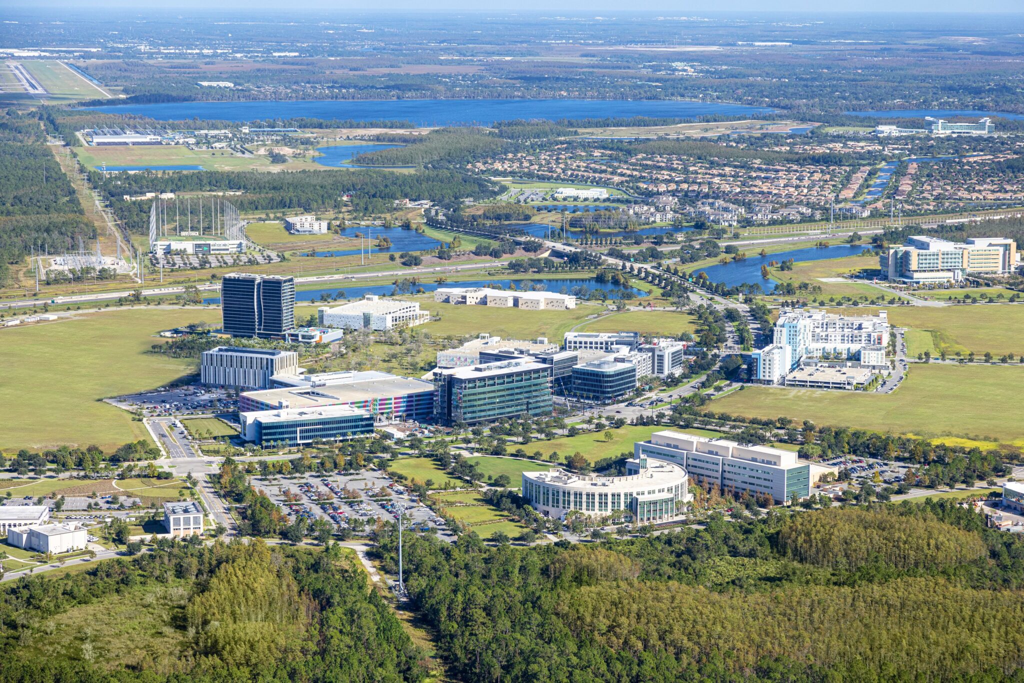 Overview of Lake Nona Medical City in Orlando, Florida