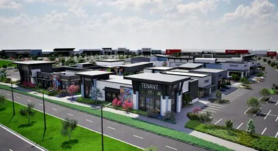 Rendering of the Lake Nona West shopping center