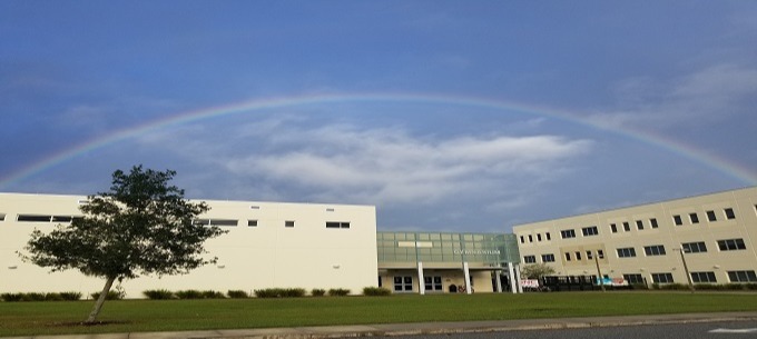 Lake Nona Middle School campus on Narcoossee Road in Lake Nona, Orlando