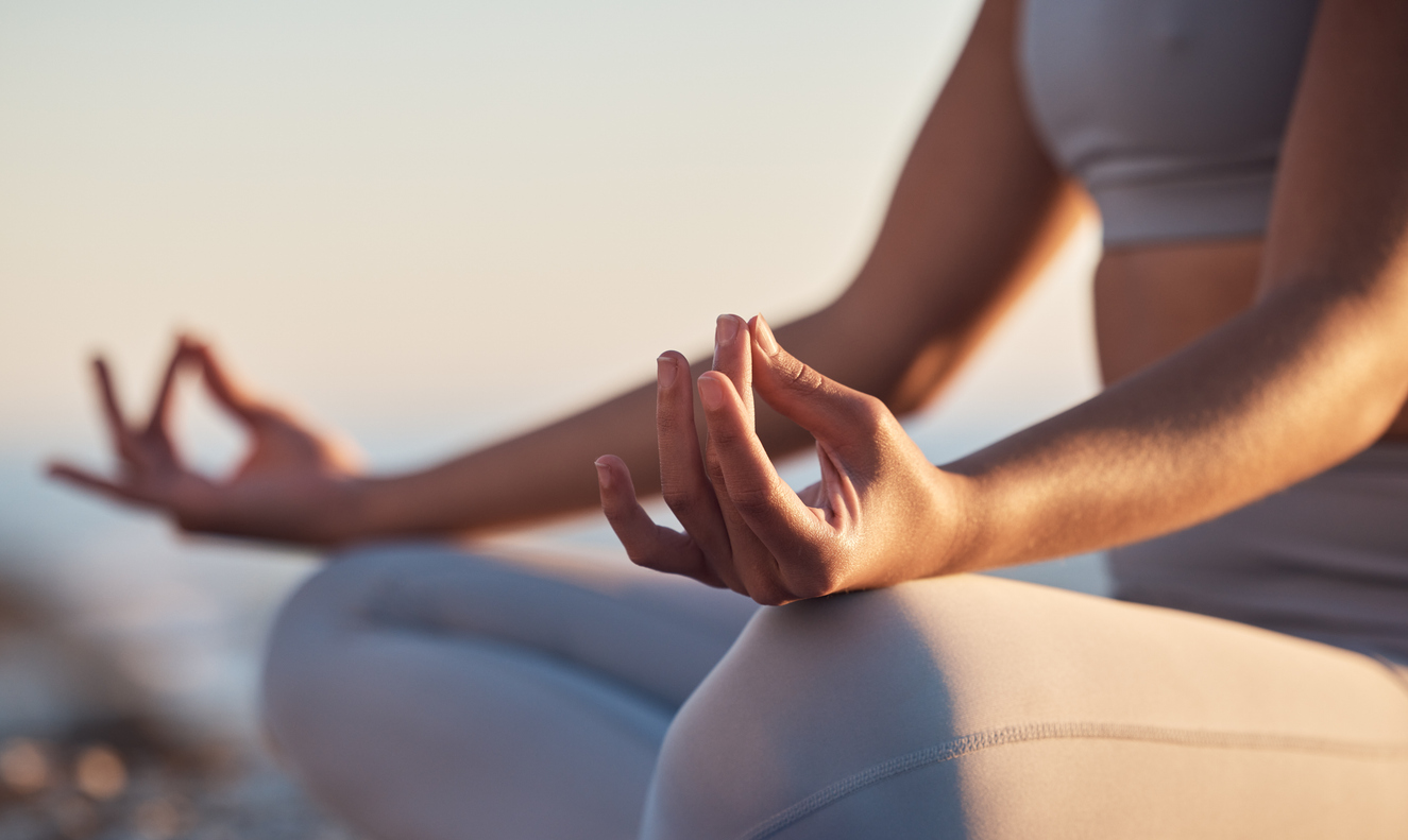 Morning Meditation gathering at Dockside in Laureate Park
