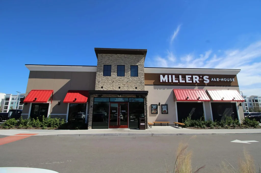 Miller's Ale House in Narcoossee Cove in the Lake Nona area of Orlando