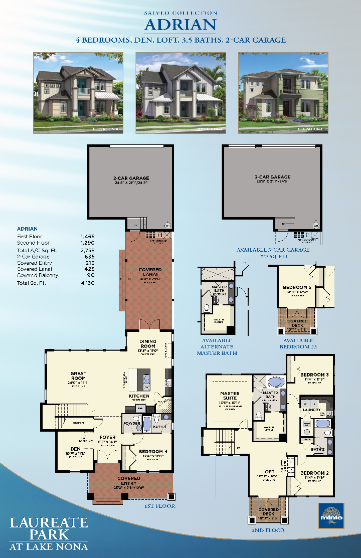 Minto Homes Laureate Park Model Homes Lake Nona