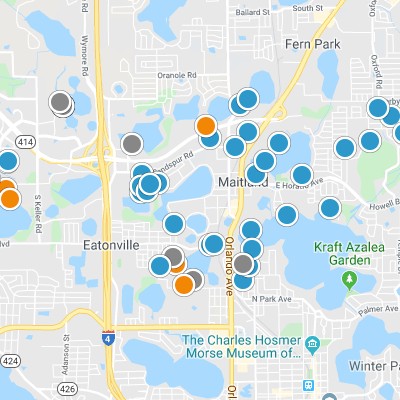 Maitland Fl Zip Code Map Map - Maitland Map Search 