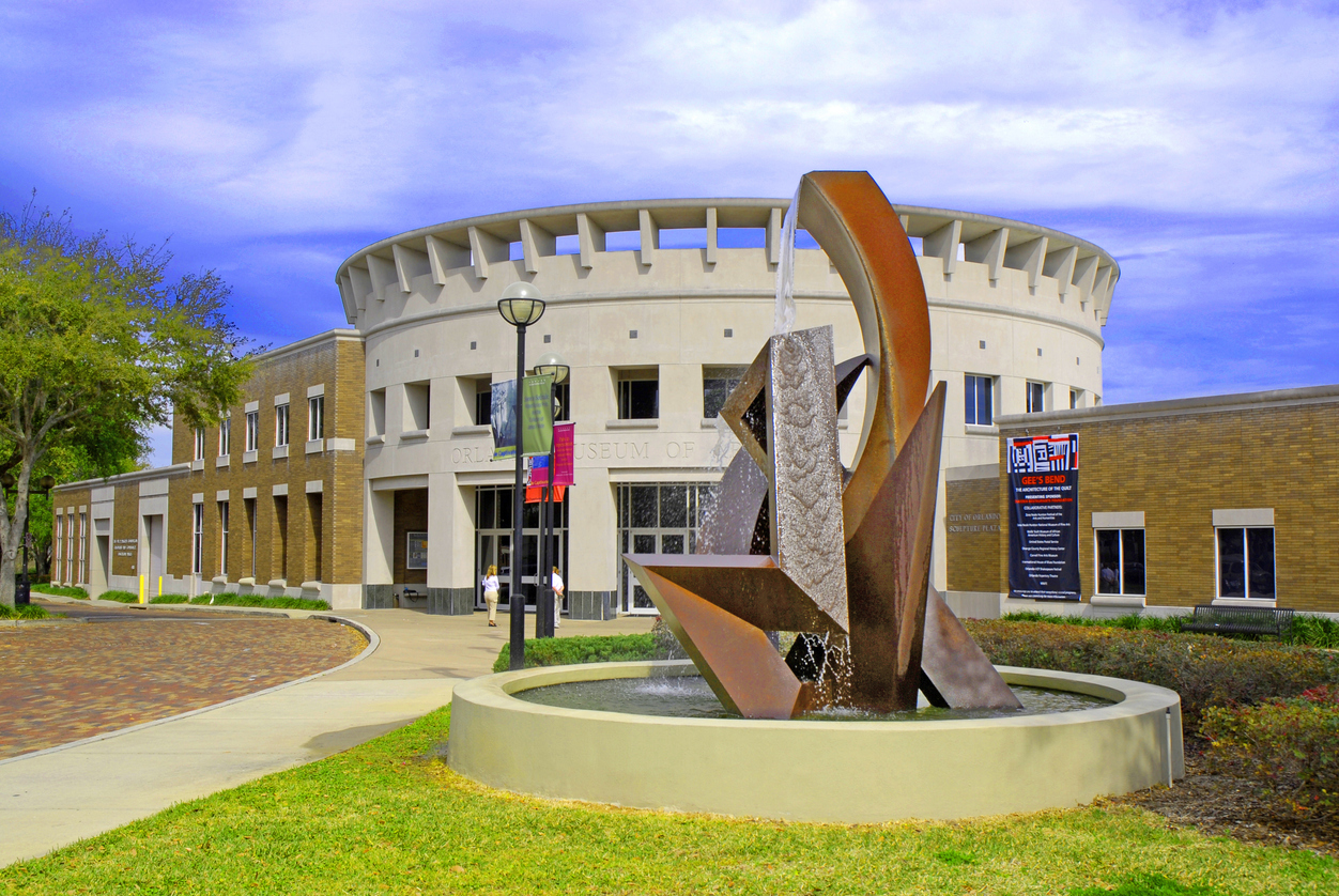 Orlando Museum of Art building in Loch Haven Park