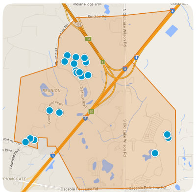 Reunion Resort Reunion Homes - Reunion Map Search 