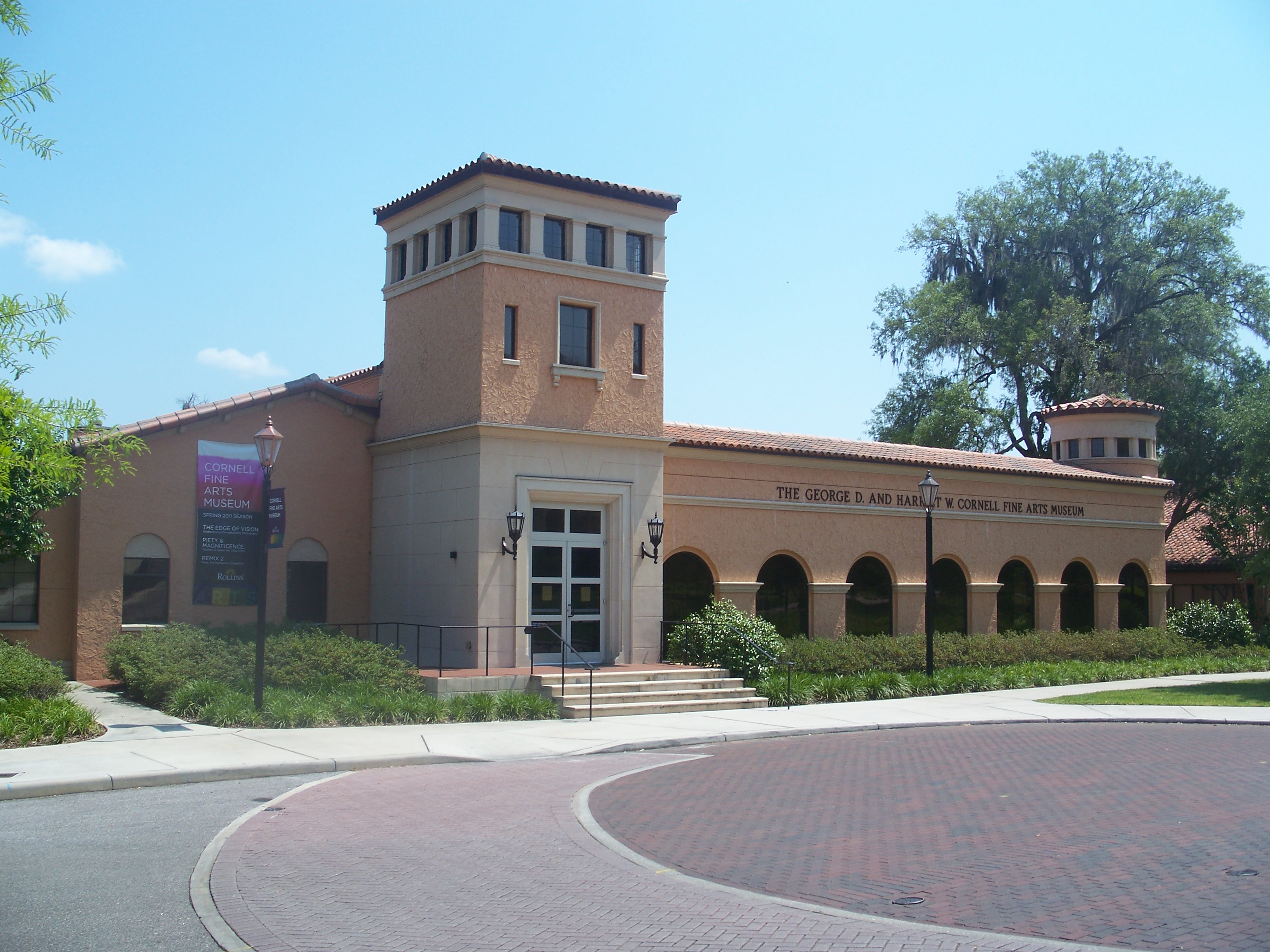 Rollins Museum of Art on the Rollins College campus in Winter Park